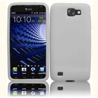 White Silicone Jelly Skin Case Cover for Samsung Galaxy S II HD LTE Samsung i757M: Cell Phones & Accessories