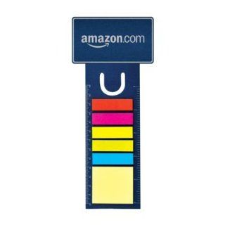 Custom Business Card Bookmark With Sticky Flags # DP 758   only $1.16 ea. Includes your Logo imprint. Rush shipped 250 pcs. (min. qnty) : Office Products