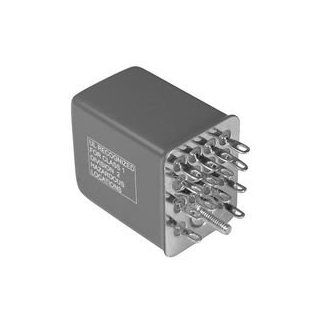 MAGNECRAFT   782XDXH10 24D   POWER RELAY, 4PDT, 24VDC, 3A, PLUG IN: Electronic Components: Industrial & Scientific