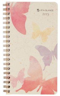 Day Runner Watercolors Recycled Weekly/Monthly Planner, 3 x 6 Inches, 2013 (791 300G 13) : Appointment Books And Planners : Office Products