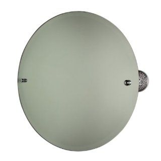 Allied Brass PMC 90 ORB  22 Inch Round Tilt Mirror, Oil Rubbed Bronze: Home Improvement