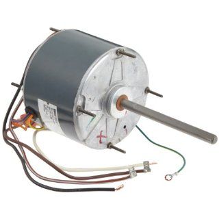 Fasco D793 5.6" Frame Totally Enclosed Permanent Split Capacitor Condenser Fan Motor with Ball Bearing, 1/6HP, 825rpm, 208 230V, 60Hz, 1 amps: Electronic Component Motors: Industrial & Scientific