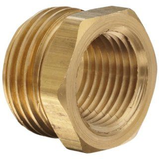 Dixon BA794 Brass Fitting, Adapter, 3/4" GHT Male x 1/2" NPTF Female: Industrial Hose Fittings: Industrial & Scientific