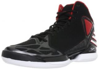 Adidas Rose 773 Black Red Chicago Bulls Mens Basketball Shoes G48740 [US size 10]: Shoes