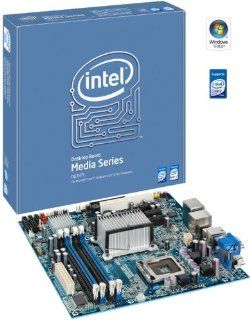Intel DG33TL Media Series G33 uATX DDR2 800 Intel Graphics DVI+VGA 1333MHz FSB LGA775 Desktop Board   Retail: Electronics