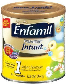 Enfamil Premium Powder Formula for Infants, 12.5 ounce Cans (Case of 5) (12.5 oz): Health & Personal Care
