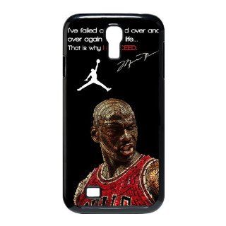 First Design NBA Chicago Bulls MVP Superstar Michael Jordan Personalized SamSung Galaxy S4 I9500 Hard Shell Case Cover Protector For Fans: Cell Phones & Accessories
