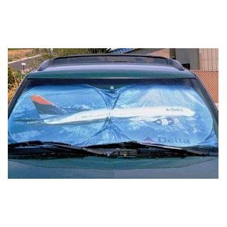 Delta Airlines 777 Airplane Automobile Sunshade Visor: Toys & Games