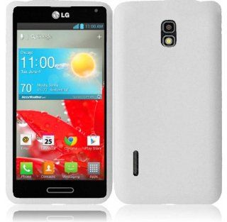 For LG Optimus F7 US780 Silicone Jelly Skin Cover Case White Accessory Cell Phones & Accessories