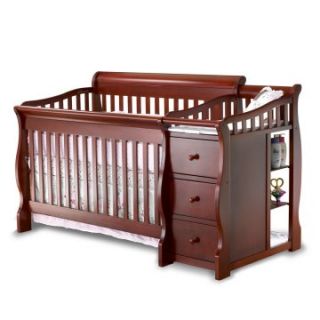 Sorelle Tuscany 4 in 1 Convertible Crib and Changer Combo Collection   Cribs