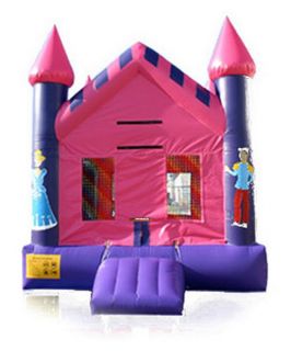 EZ Inflatables Princess Castle Jumper Bounce House   Commercial Inflatables