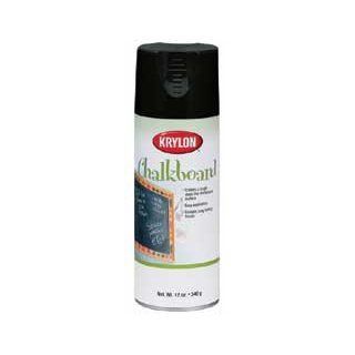 Bulk Buy: Krylon Chalkboard Aerosol Spray 12 Ounces Black 807 (2 Pack)