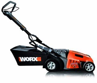 WORX WG788 19 Inch 36 Volt Cordless 3 In 1 Lawn Mower With Removable Battery & IntelliCut : Walk Behind Lawn Mowers : Patio, Lawn & Garden
