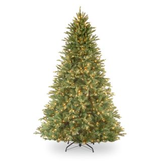 Tiffany Fir Full Pre lit Christmas Tree   Christmas Trees