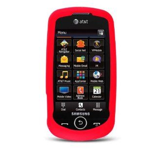 SAM A817 Solstice II Skin Case, Red 03: Cell Phones & Accessories