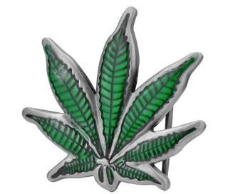 Cannabis Pot Leaf Marijuana Belt Buckle: Everything Else