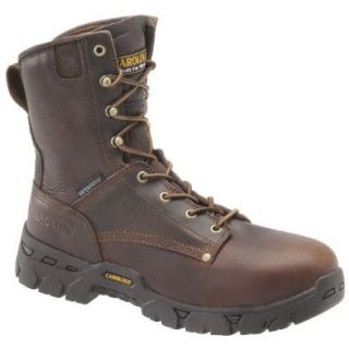 Carolina Mens 8" Waterproof Soft Toe Work Boot: Shoes