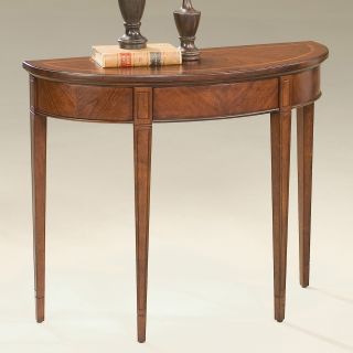 Butler Demilune Console Table 30.5H in.   Plantation Cherry   Console Tables