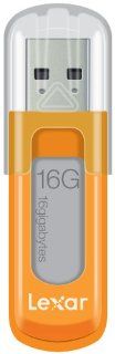 Lexar JumpDrive V10 USB 16 GB Flash Drive LJDV10 16GASBNA (Orange): Electronics