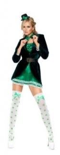 Fever Lady Leprechaun Costume: St Patricks Day Panties: Clothing