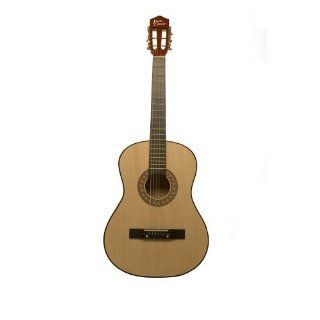 Beginner 38" Natural Acoustic Guitar with Accessories: Musical Instruments