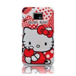 I Need(TM) 3D Red Hello Kitty Cute Lovely Soft Case Cover for Samsung Galaxy S2 I9100 (Not for Sprint & T mobile): Cell Phones & Accessories