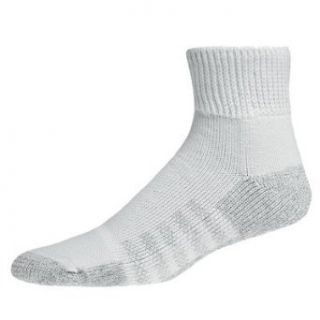 New Balance Quarter X wide High Density Socks, White, Large : Athletic Socks : Clothing