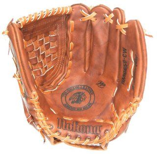 Nokona AMG650 W FP 13 Inch Closed Web Walnut Leather Fast Pitch Baseball Glove (Right Handed Throw) : Baseball Outfielders Gloves : Sports & Outdoors