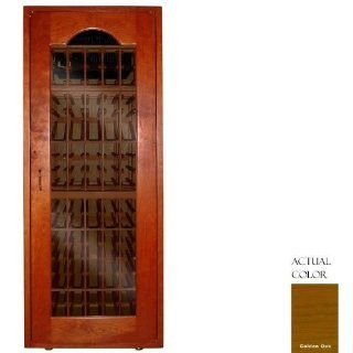 Vinotemp Vino sonoma180 go Sonoma 180 Bottle Wine Cellar   Glass Door / Golden Oak Cabinet: Appliances