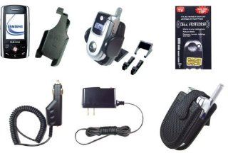 ALL Accessories Bundle for Your Samsung SGH D807 (Includes: Car Charger, Travel Home Charger, Case, Swivel Belt Clip, Antenna Booster, & Car Mount Phone Holder): Cell Phones & Accessories