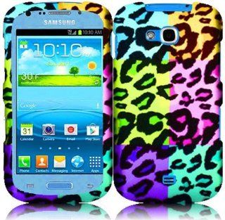 Samsung Galaxy Axiom R830 ( U.S.Cellular ) Phone Case Accessory Fascinating Leopard Design Hard Snap On Cover with Free Gift Aplus Pouch: Cell Phones & Accessories