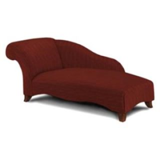 Klaussner Parlor Chaise Lounge   Belsire Red   Indoor Chaise Lounges