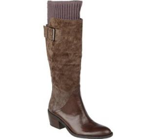Franco Sarto Women's 'Project' Knee high Buckle Dress Boots (11, Taupe Eden): Shoes
