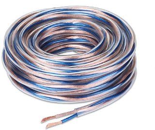 StreetWires 14 gauge Ultra Cable Speaker Wire Blue/copper jacket 25 feet : Vehicle Speakers : Car Electronics