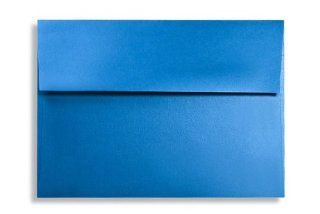 A7 Envelopes (5 1/4 x 7 1/4)   Boutique Blue (10000 Qty.) : Greeting Card Envelopes : Office Products
