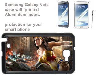 Samsung Galaxy Note Case With Printed High Gloss Insert Wonder Woman: Cell Phones & Accessories