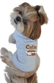 Ruff Ruff and Meow Dog Hoodie, Cutie Pie, Blue, Extra Small : Pet Hoodies : Pet Supplies