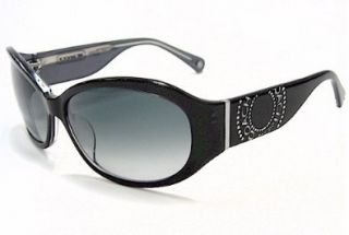 Coach Alberta S845 Sunglasses S 845 Shiny Black 001 Shades Shoes