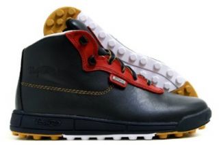 Vasque Boys Boots Sundowner 2 Dark Navy Leather S 823, Black/Green/Red, 5 M US Big Kid: Shoes