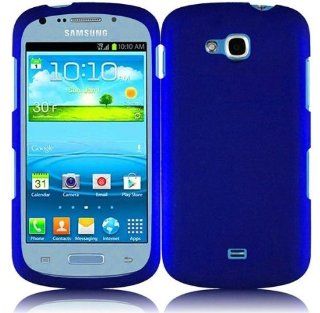 Bundle Accessory for US Cellular Samsung Galaxy Axiom R830   Blue Hard Case Protector Cover + Lf Stylus Pen + Lf Screen Wiper: Cell Phones & Accessories