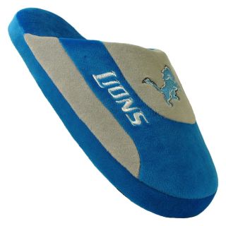 Comfy Feet NFL Low Pro Stripe Slippers   Detroit Lions   Mens Slippers