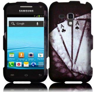 For Samsung Galaxy Rush M830 Hard Design Cover Case Vintage Ace: Cell Phones & Accessories