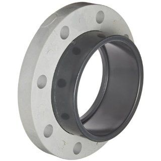 Spears 854 060 Glass Filled PVC Pipe Fitting, Van Stone Flange, Class 150, Schedule 80, 6" Socket: Industrial Pipe Fittings: Industrial & Scientific