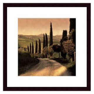 Country Lane Tuscany by Elizabeth Carmel Framed Wall Art   Photography