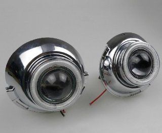 Chilin 2008 2012 Peugeot 307 Fog Lamp Assembly Angel Eyes Fog Light Lamps (Pairs): Automotive
