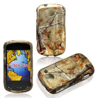 2D Camo Tree Samsung U380 Brightside Verizon Wireless Case Cover Hard Phone Case Snap on Cover Rubberized Touch Faceplates: Cell Phones & Accessories