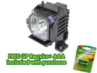 Epson PowerLite 835P Projector Lamp Replacement   Premium DS Miller Projector Lamp with FREE GP Recyko AAA Rechargeable Batteries: Electronics
