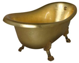 WS Bath Collections Epoca Oro 66 Inch Slipper Acrylic Clawfoot Tub   Clawfoot Tubs