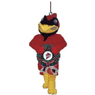 Iowa State Cyclones Memory Company Team Mascot & Wreath Christmas Tree Ornament NCAA College Athletics Fan Shop Sports Team Merchandise : Sports Fan Hanging Ornaments : Sports & Outdoors