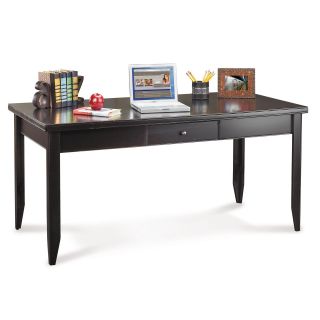 kathy ireland Home by Martin Tribeca Loft Black Desk   Desks